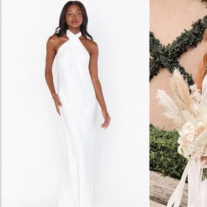 Show Me Your Mumu Jasmine Halter Maxi Dress